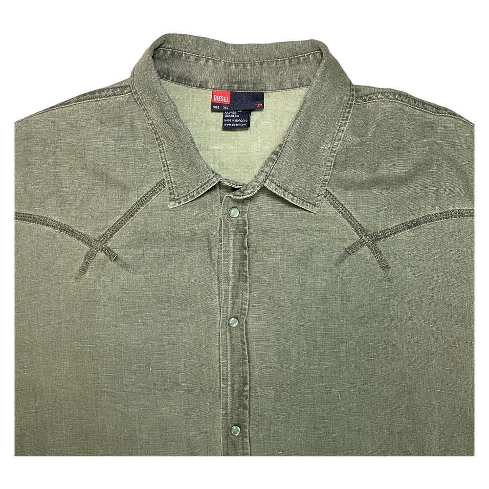 Men's Olive Green Shirt